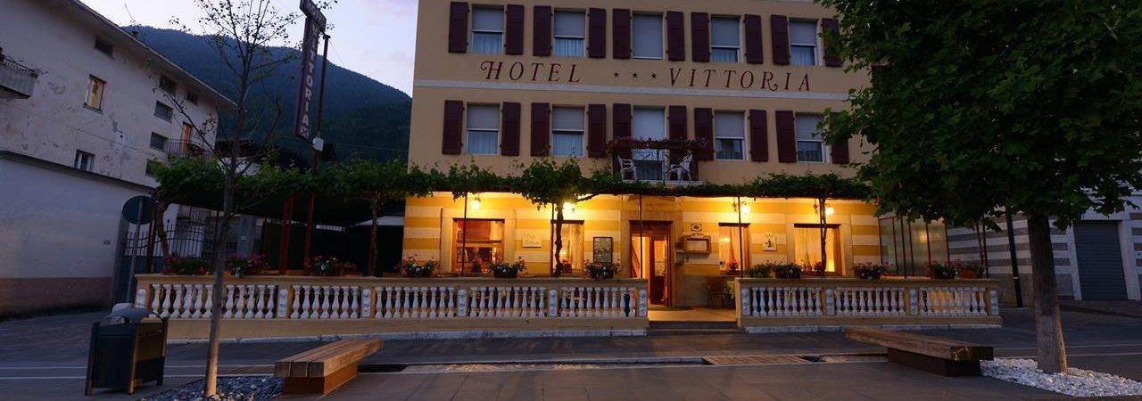 Hotel Vittoria in centro a Levico Terme in Trentino