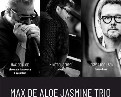 Konzerte „Living the Park“ – Max De Aloe Jasmine Trio